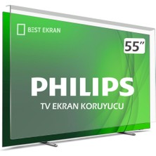 Best Ekran Philips 55OLED708 Tv Ekran Koruyucu - Philips 55" Inç 139 cm Ekran Koruyucu 55OLED708/12 Ambilight