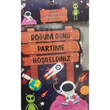 Düvenci Ticaret Çıtıpıtıstore Uzay Ayaklı Dekoratif Ayaklı Set