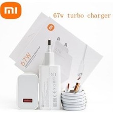 Ada Avm Xiaomi Redmi 67 Watt Orjinal Turbo Şarj Cihazı Redmi Mi 6A Type-C Data Kablo