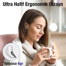 Coofbe Bluetooth Vers.5.3 13MM Diyafram Ultra Hafif Kulakiçi Bluetooth Kulaklık Çift Mikrofonlu Kulaklık