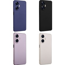 HEPTEKİLETİŞİM Realme C55 Kılıf Yumuşak Dokulu Soft Esnek Ince Mat Renkli Lüks Premier Silikon Kapak