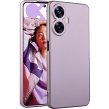 HEPTEKİLETİŞİM Realme C55 Kılıf Yumuşak Dokulu Soft Esnek Ince Mat Renkli Lüks Premier Silikon Kapak