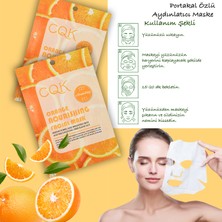 Xolo 5 Adet Turuncu Vitamin C ve Çin Mantarı Gözenek Onarıcı Yüz Maskesi XLM205+A23