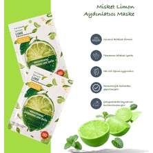 Xolo 10 Adet Lime Limon Hydrating Yüz Maskesi Lime Mask Aydınlatıcı Dengeleyici XLM380