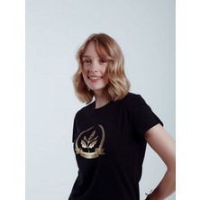 Fenerbahçe Kolej Gold Palamut Kadın Tshirt