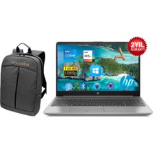 HP 250 G8 i5-1135G7 8GB 128GB SSD 853U8ES120ATL126 W10Pro 15.6" Full HD Taşınabilir Bilgisayar+Çanta