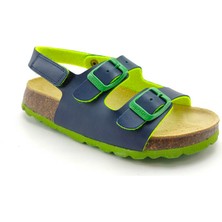 Superfit Ortopedik Çocuk Sandalet F 600124-8100 - Lacivert Yeşil