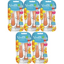 Gillette Venus Riviera Kullan At Kadın Tıraş Bıçağı 10'lu Set