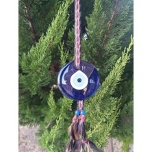 HD Marketim Keçi Kılı Ip Cam Nazar Boncuğu Kötü Göz Kovucu Ağaç Duvar Dekorasyonu Nazarlık Duvar Ağaç Ev Süsü