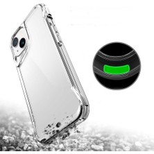 ZORE Apple  iPhone 13 Uyumlu Kamera Yükseltili Şeffaf Darbe Emici Ultra Koruma Pürüssüz Sert Kapak