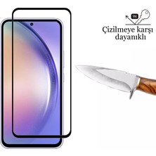 CepStok Samsung Galaxy A54 Kırılmaz Cam 5d Tam Kaplayan 9h Temperli Ekran Koruyucu