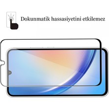 CepStok Samsung Galaxy A34 Kırılmaz Cam 5d Tam Kaplayan 9h Temperli Ekran Koruyucu