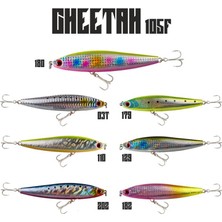Fujin Cheetah 105F 19 gr 10.5 cm Maket Balık