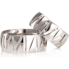 Gümüşcüm Elit Gümüş Alyans Modeli Bay Alyans