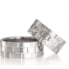 Gümüşcüm Hera Gümüş Alyans Modeli Bay Alyans