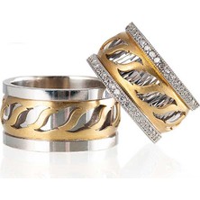 Gümüşcüm Karayel Gümüş Alyans Modeli Bay Alyans