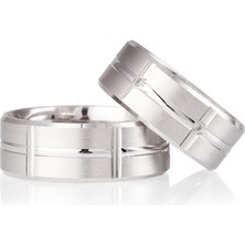 Gümüşcüm Lale Modeli Bay Gümüş Alyans