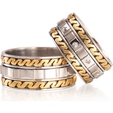 Gümüşcüm Kronos Modeli Bay Gümüş Alyans