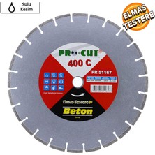 Pro-Cut Elmas Testere 400 mm Beton Kesim Kesme Serisi PR-51167