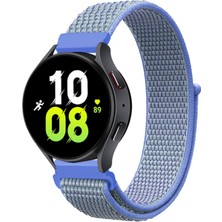 Voyo Samsung Galaxy Watch 6 44MM ve 40MM Saat Kordon Kayış Kumaş Hasır Örgü Strap