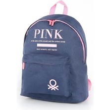 United Colors Of Benetton Okul Sırt Çantası - Benetton Matara Hediyeli