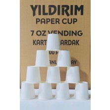 Yıldırım Paper Cup 7 Oz  Baskısız  Karton Bardak 2500 Adet