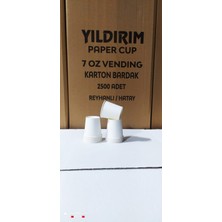 Yıldırım Paper Cup 7 Oz Baskısız Karton Bardak 1000 Adet