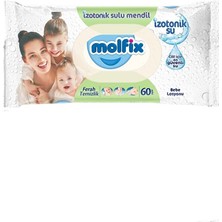 Molfix Izotonik Sulu Islak Mendil Ferah Temizlik
