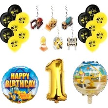 Düvenci Ticaret Inşaat Konsepti Süsleme Balon Seti