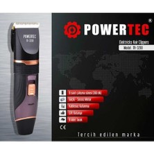 Powertec Şarjlı Yedek Bataryalı Profesyonel Saç-Sakal Traş Makinesi TR-3200 8681612488123