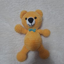 Pelin Pelet Amigurumi Kadife Sarı Ayıcık