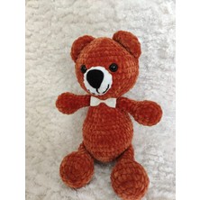 Pelin Pelet Amigurumi Kadife Hardal Ayıcık