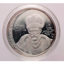 Urlanumis 7500000 Tl. 2001 Mimar Sinan Sertifikalı Gümüş Darphane Hatıra Parası