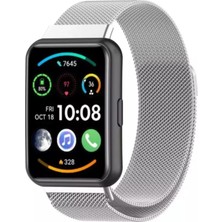 Cover Center  Huawei Watch Fit 2 Uyumlu Metal Mıknatıslı Kordon