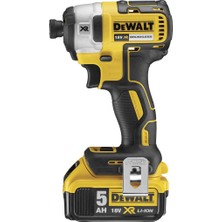 Dewalt DCF887NT Darbeli Tornavida +2 x 5 Ah Akü +1 x Dolum Cihazı