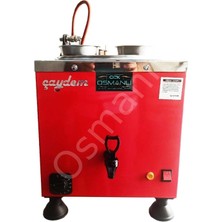 Çaydem Osmanlı 2 Demlikli Şamandıralı Tam Otomatik Yalıtımlı Çay Kazanı Semaver Çaycı Çay Makinesi