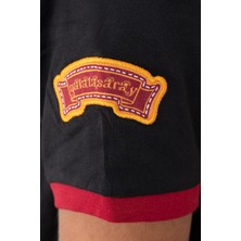 GS Store Galatasaray Çocuk Lisanslı Armalı Siyah Tshirt C12005