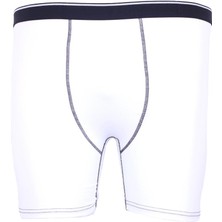 Moc Grande Mocgrande Erkek Büyük Beden Likralı Uzun Paça Boxer 11906 Beyaz