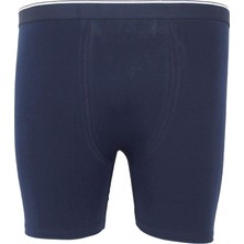 Moc Grande Mocgrande Erkek Büyük Beden Likralı Uzun Paça Boxer 11906 Lacıvert