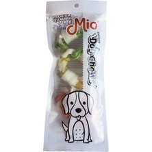 Mio Renkli Kemik Simit Köpek Çiğneme Ödülü 6 cm 13 G 3 Lü
