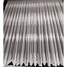 Nish Perde 1/3 Sık Pile Lüks Yeni Salon Tül Perde Ütü Istemez