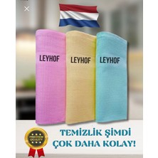 Three 3'lü Mikrofiber Profesyonel Temizlik Bezi (Iz, Tüy Bırakmayan Formül)