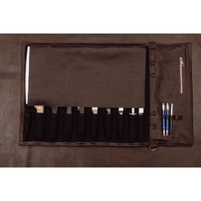 Saraci Leather Craft Şef Bıçak Çantası