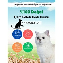 Karaoğlan Tarım Kedi Kumu Doğal Tozsuz Çam Peleti 30 Lt (15 Kg) ÇAMPELET15KG