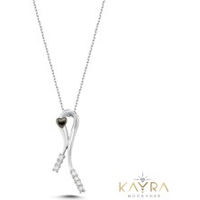 Lades Pırlanta Taşlı Kolye PK03