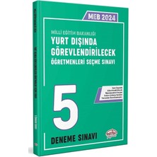 Editör Yayınları 2024 MEB Yurt Dışında Görevlendirilecek Öğretmenleri Seçme Sınavı 5 Deneme