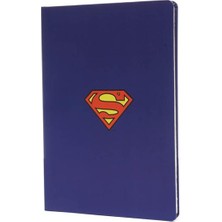 Mabbels Superman Sert Kapak Ciltli Kareli 96 Yaprak Defter