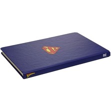 Mabbels Superman Sert Kapak Ciltli Kareli 96 Yaprak Defter