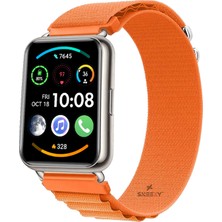 Sneezy Huawei Watch Fit 2 Uyumlu Frost Alpine Loop Kordon