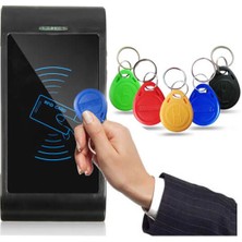 Koodmax 100 Adet Rfid Keyfob Manyetik Anahtarlık 125 Khz Göstergeç